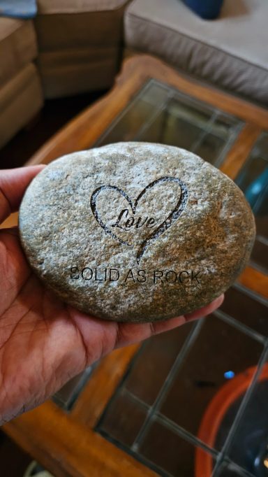 Engraved Stone